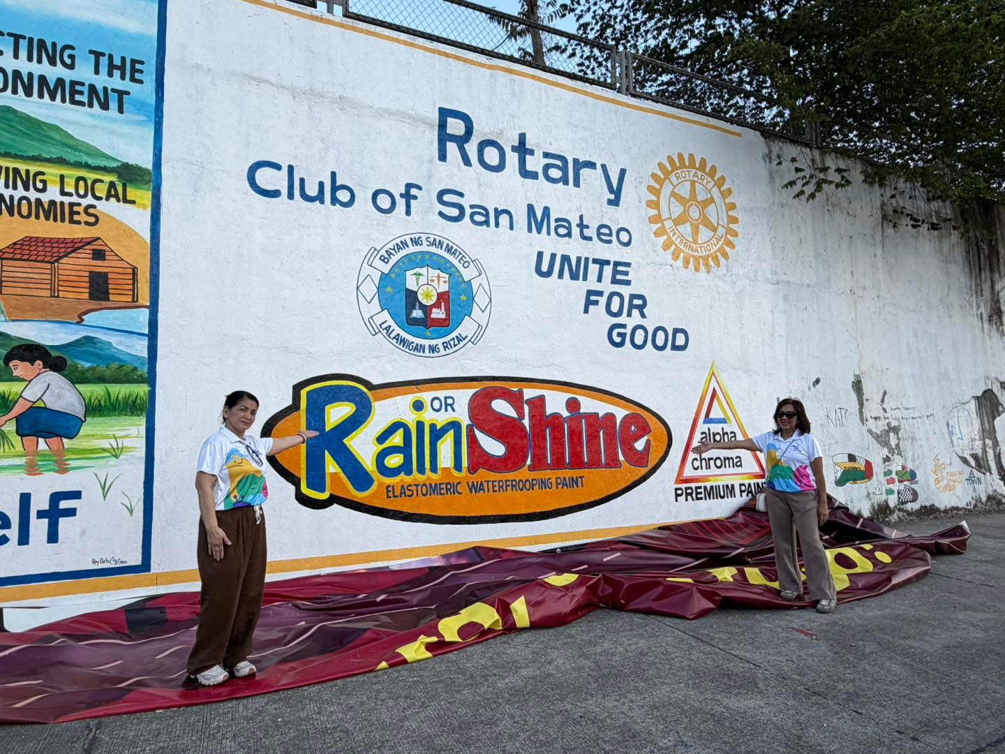 PUBLIC IMAGE PROJECT: LANDMARK MURAL RISES ALONG BANABA RIVERBANKS